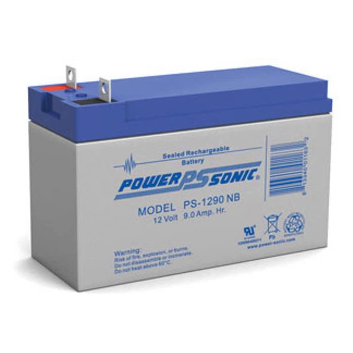 Genuine Power-Sonic PS-1290NB 12V 9AH Rechargeable SLA Battery Replaces Generac 0G9449