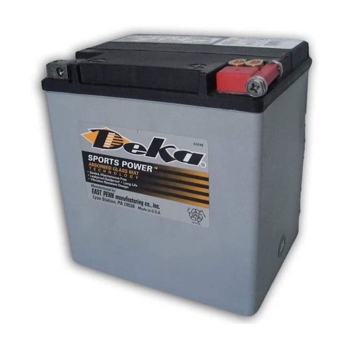 Deka ETX30LA 12v 400cca AGM Power Sport Battery