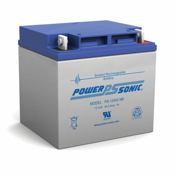 Power Sonic PS-12400NB 12V40.0AH; NB4 - Atlantic Battery Systems, Inc ...