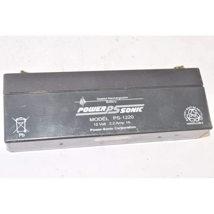 Powersonic PS-1220 – 12 Volt/2.5 Amp Hour Sealed Lead Acid Battery With 0.187 Fast-on Connector
