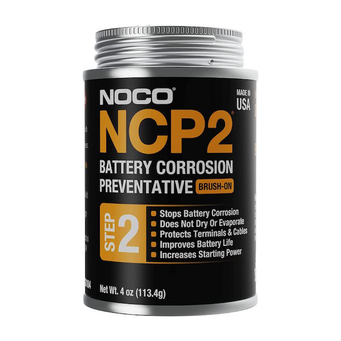 NOCO NCP2 CB104 4 Oz Oil-Based Brush-On Battery Corrosion Preventative, Corrosion Inhibitor, And Battery Terminal Grease