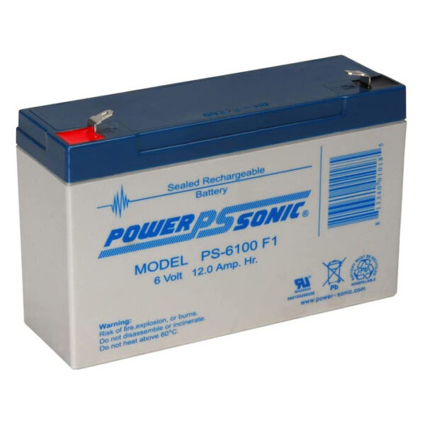 Powersonic Ps F Volt Hour Sealed Lead Acid Battery With